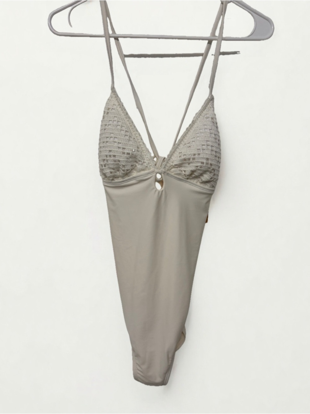 Shade & Shore White One-Piece Swimsuit